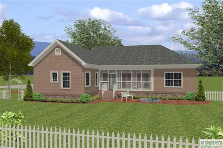 Craftsman Home With 4 Bedrms 1800 Sq Ft Floor Plan 109 1015 TPC