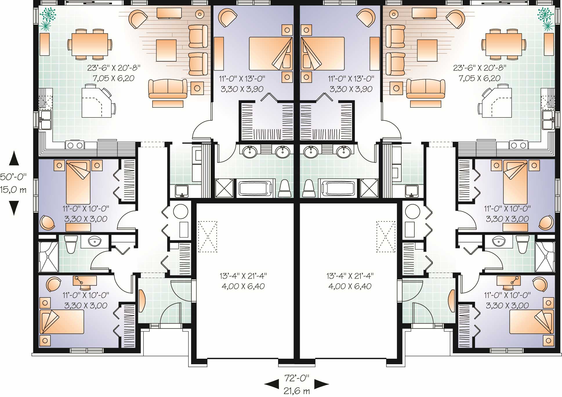 multi-unit-home-plans-home-design-3053-duplex-plans-duplex-floor-plans-condo-floor-plans