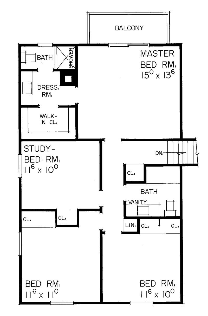 1 1 2 Story House Plans Home Design HW 1981 17385