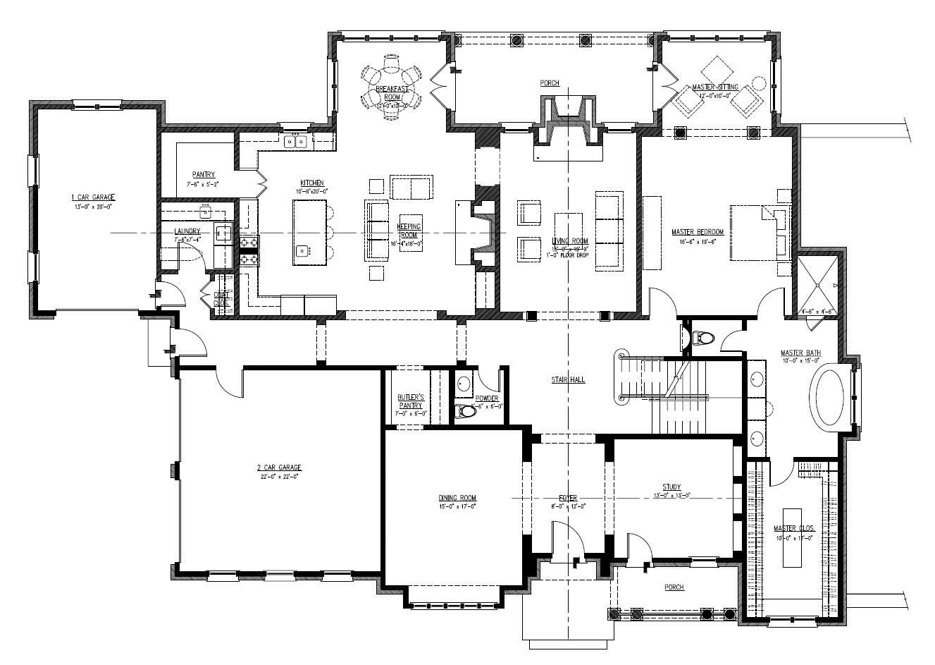 19 Unique Large One Story House Plans Home Building Plans