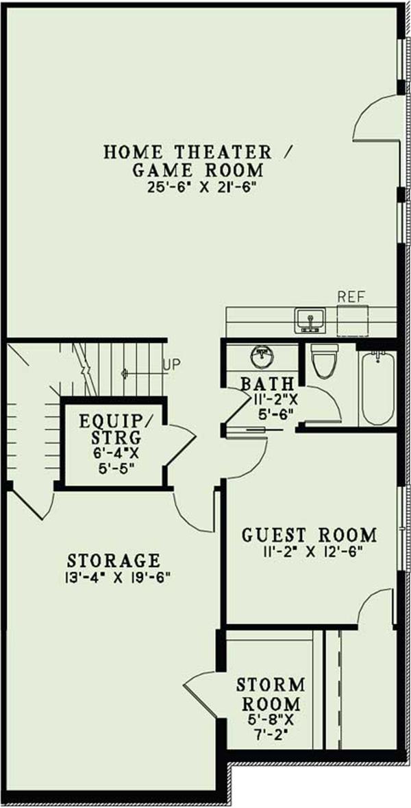 French Country House Plans   Home Design 1347