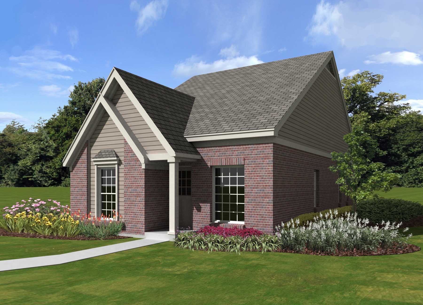 French Traditional House Plans Home Design SU B1234 44 FT