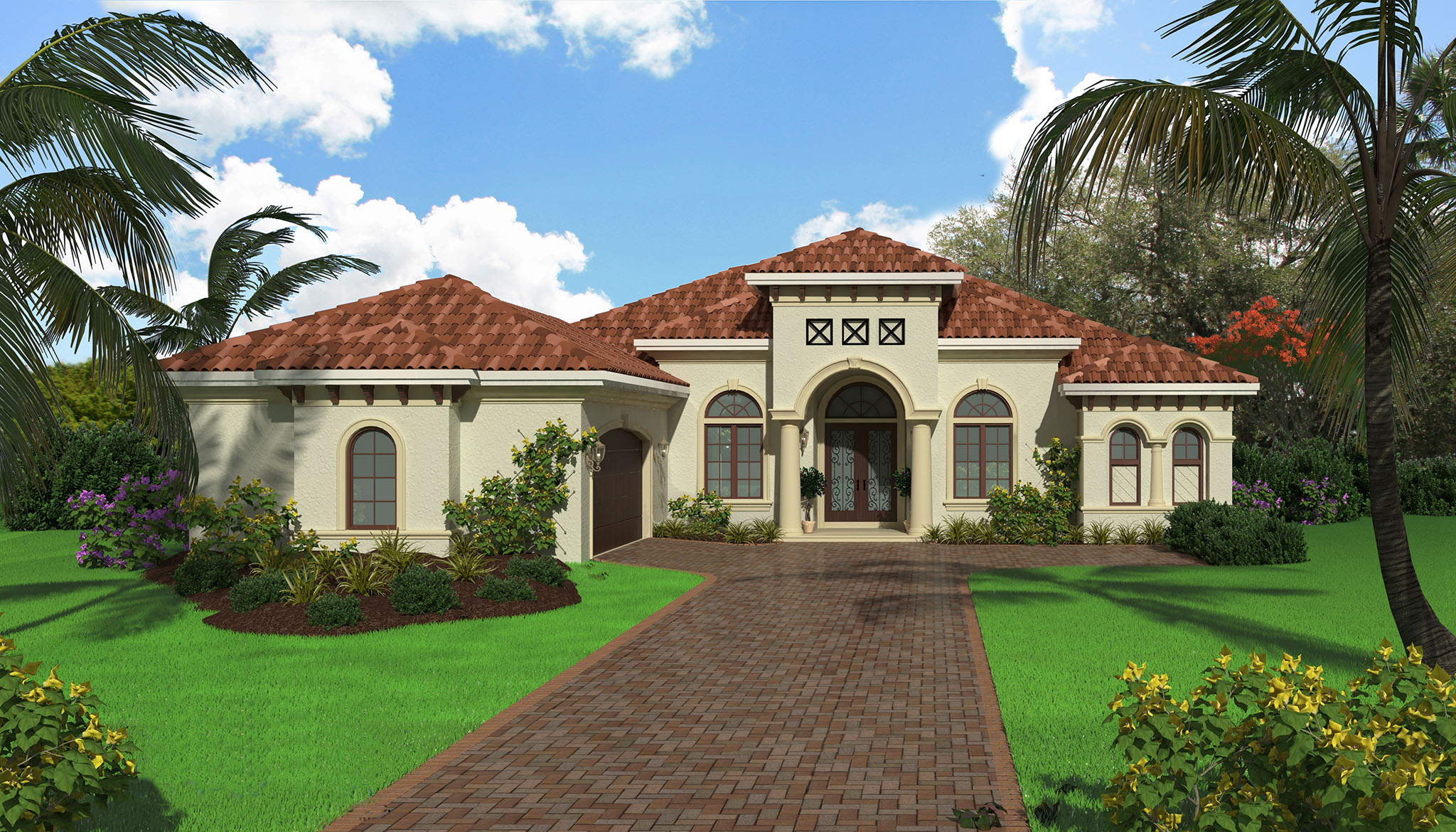 Mediterranean House Plan 175 1133 3 Bedrm 2584 Sq Ft Home Plan