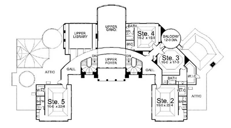 SECOND FLOOR PLAN