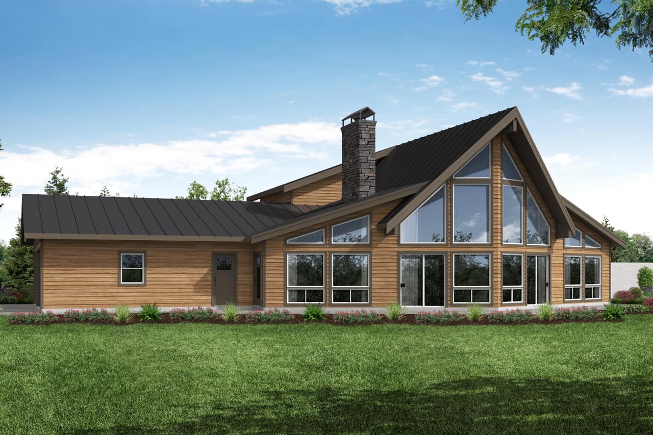 2-Bedroom, 3120 Sq Ft Vacation Style Home - Plan #108-1972 - Main Exterior