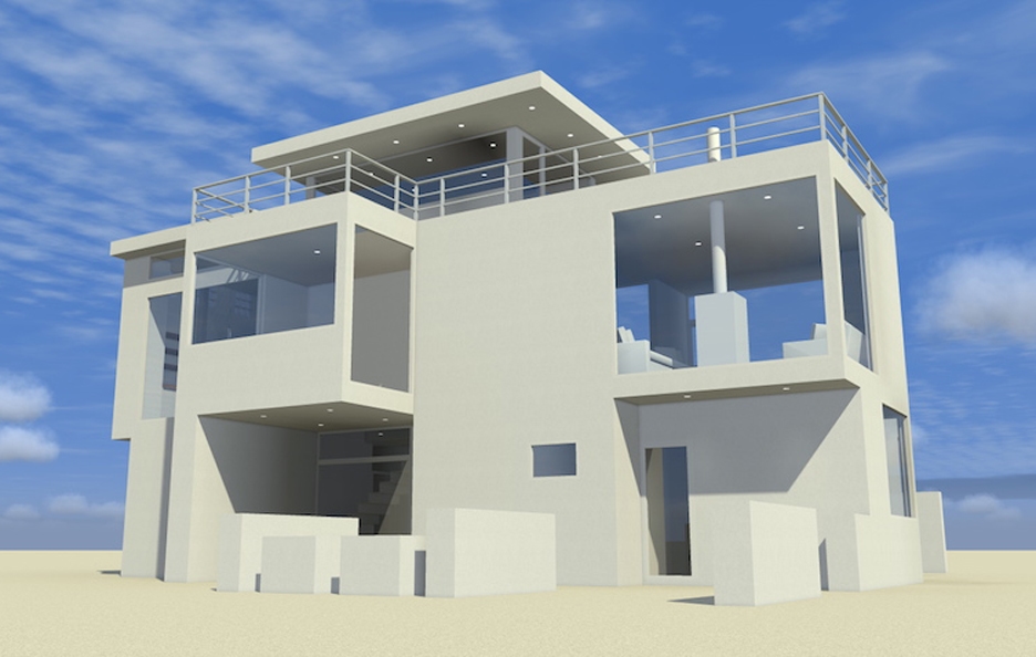 3-Bedroom, 1923 Sq Ft Modern Home - Plan #116-1084 - Main Exterior