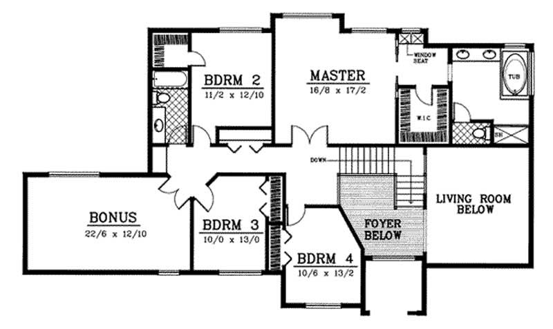 Upper Floor Plan