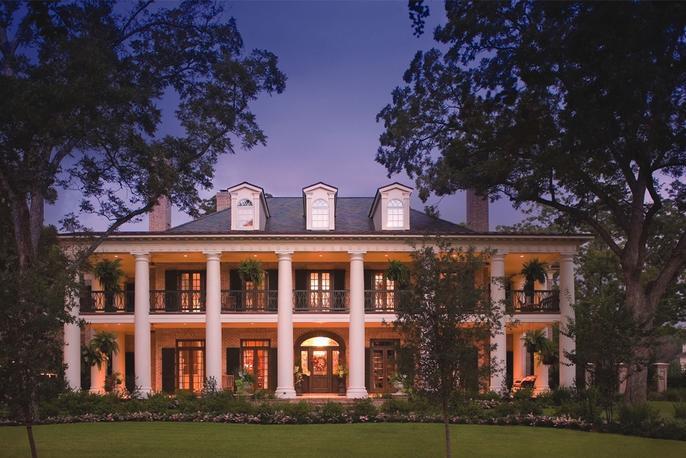 6-Bedroom, 9360 Sq Ft Colonial Home Plan - 120-2531 - Main Exterior