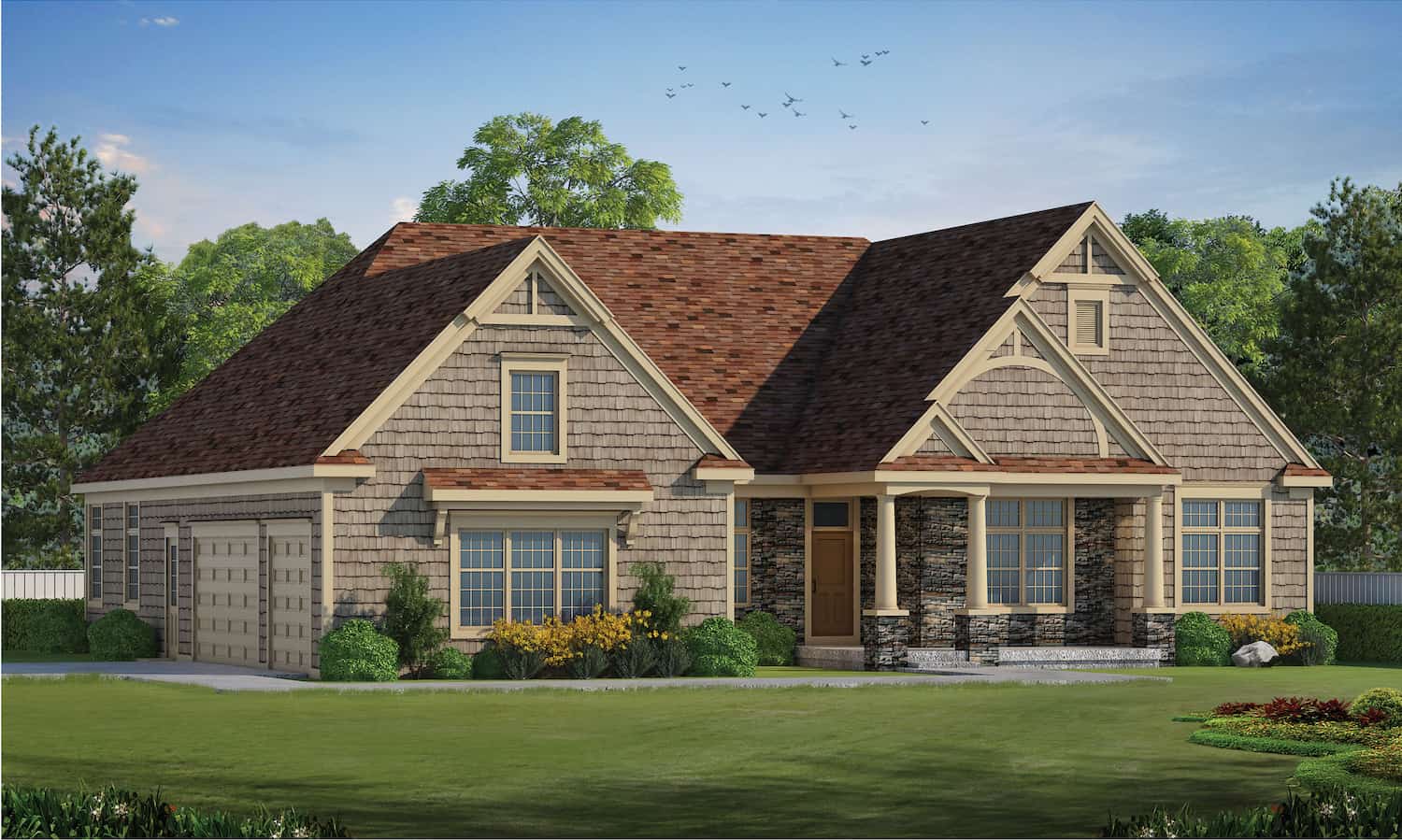 5-Bedroom, 4988 Sq Ft Luxury Home - Plan #120-2701 - Main Exterior