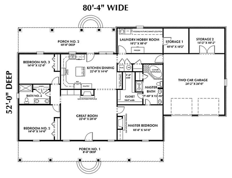 Floor Plan First Story