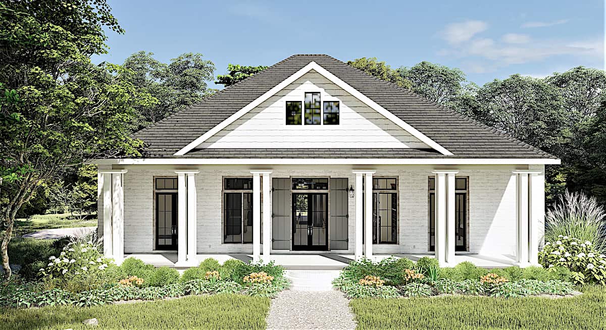 3-Bedroom, 2160 Sq Ft Ranch Home - Plan #123-1104 - Main Exterior