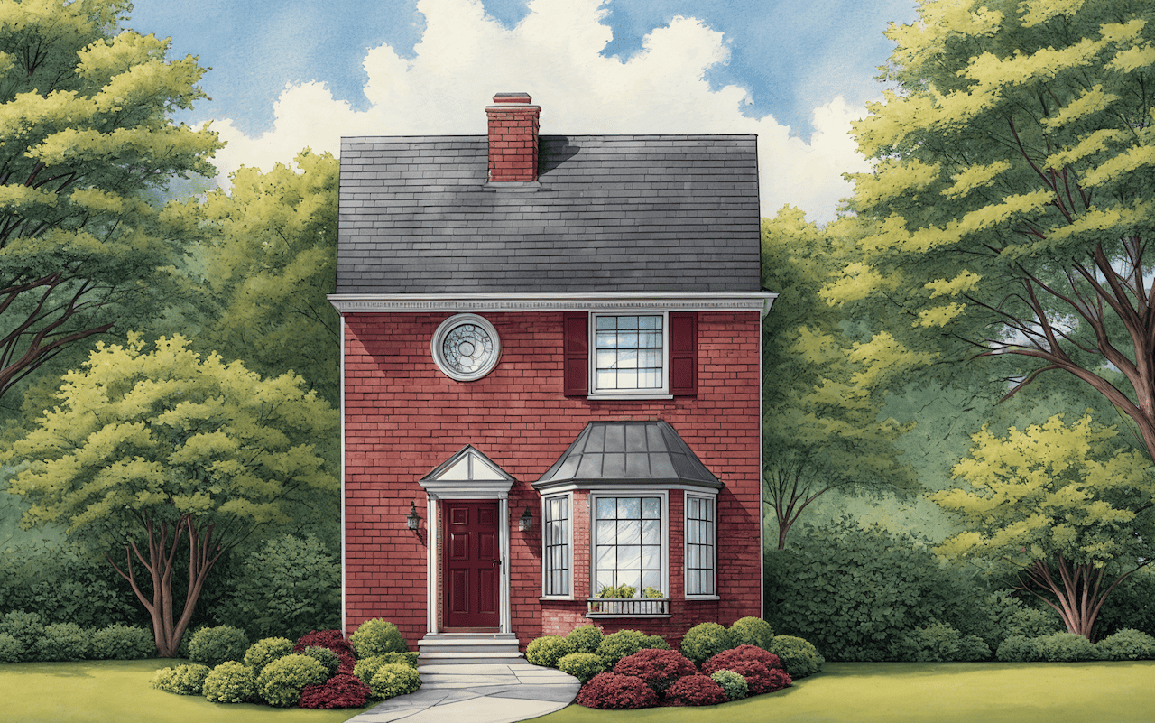 2-Bedroom, 1131 Sq Ft Condominiums House Plan - 124-1145 - Front Exterior