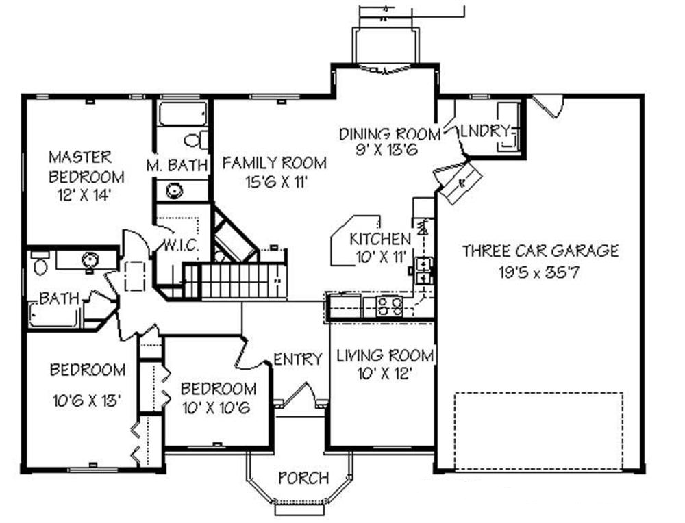 Floor Plan Main Level