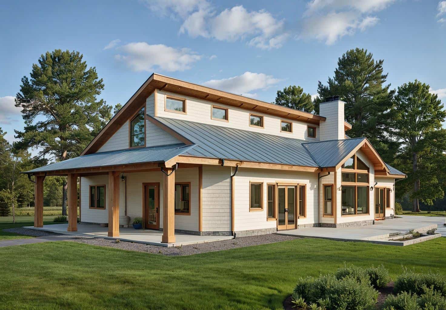 3-Bedroom, 2212 Sq Ft Concrete Block/ ICF Design Home Plan - 132-1372 - Main Exterior
