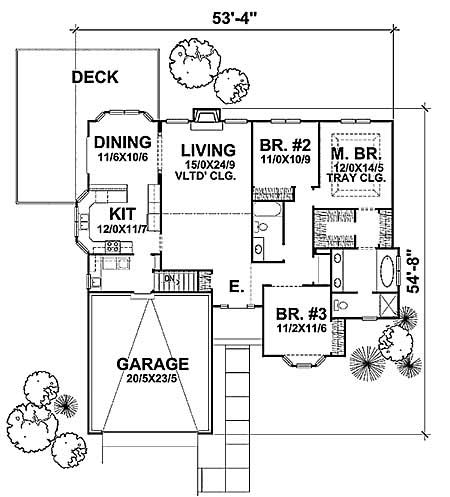 Floor Plan First Story
