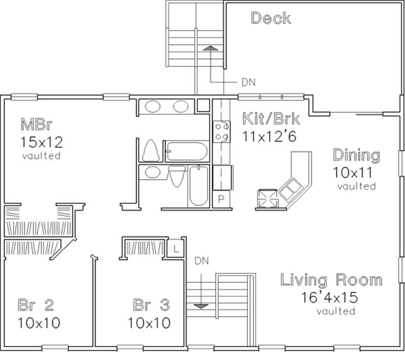 Floor Plan Second Story