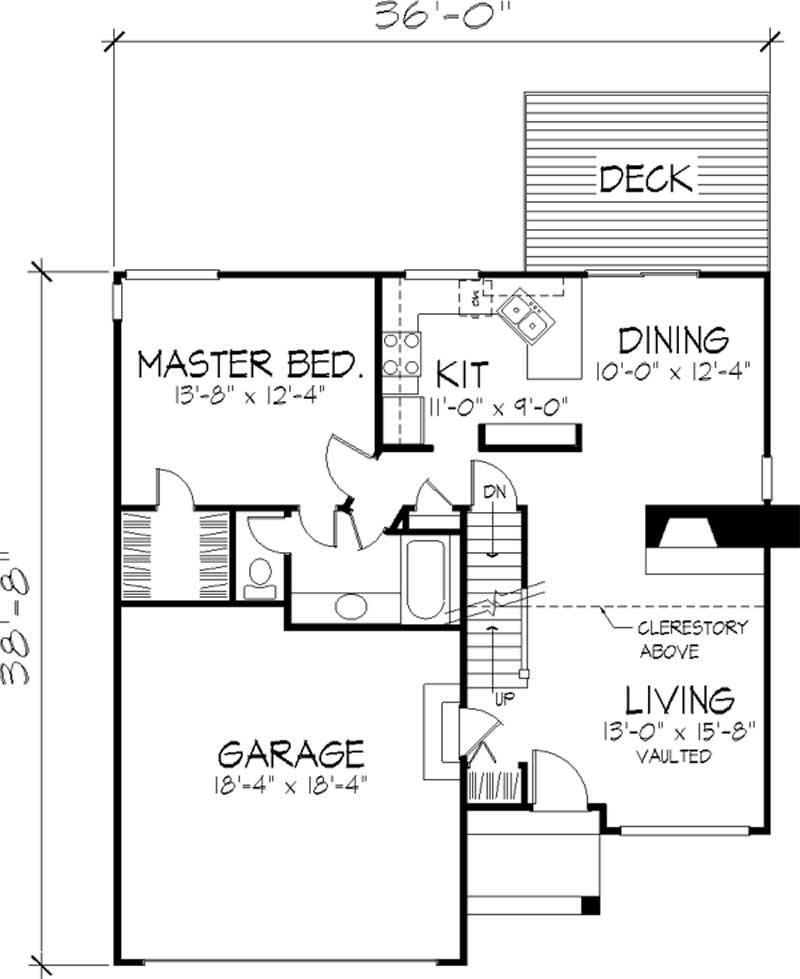 Floor Plan First Story