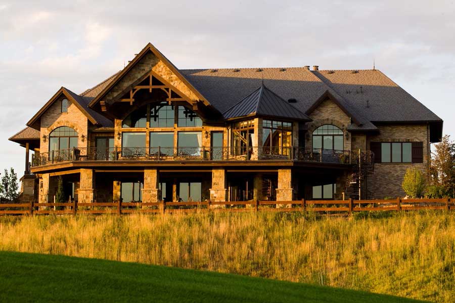 3-Bedroom, 6863 Sq Ft Craftsman Home Plan - 161-1040 - Main Exterior