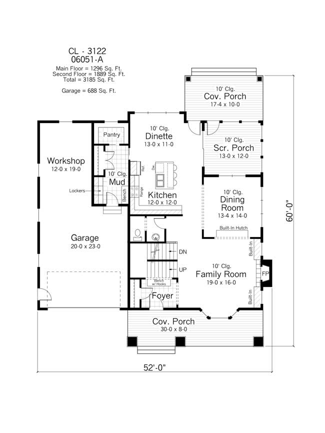 Floor Plan First Story