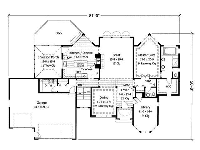 Floor Plan First Story