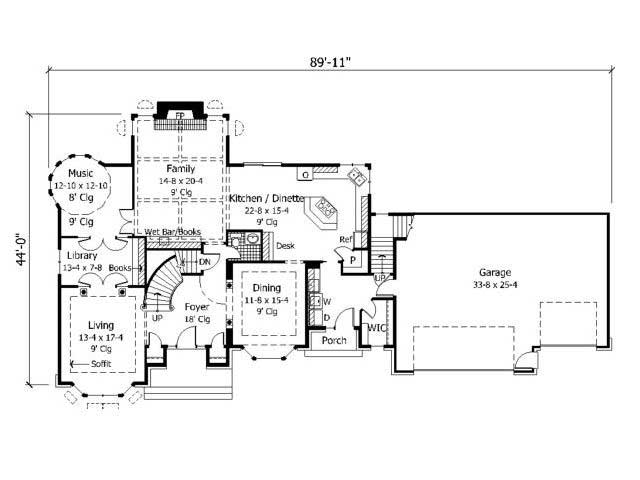 Floor Plan First Story