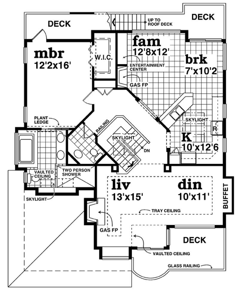 Upper Level Floor Plan
