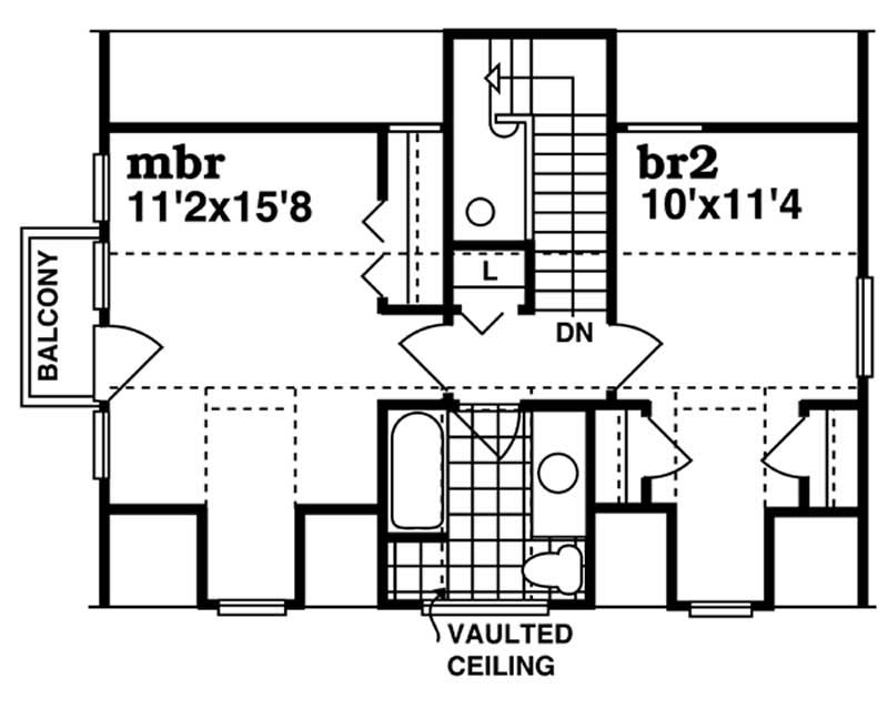 Upper Level Floor Plan