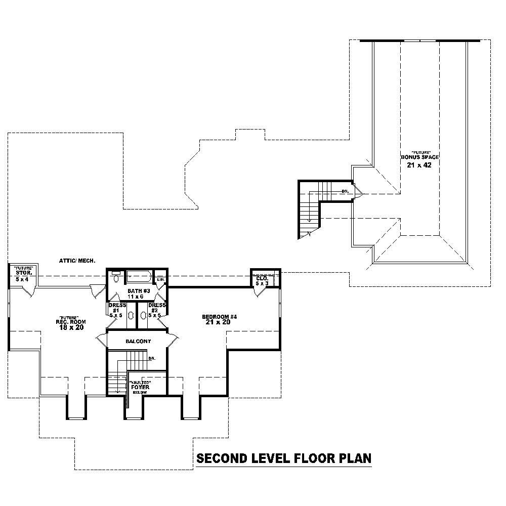 Floor Plan Second Story