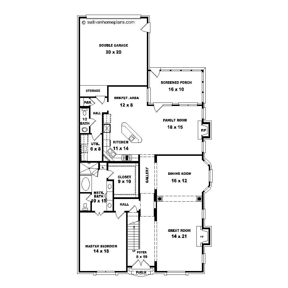 Floor Plan First Story