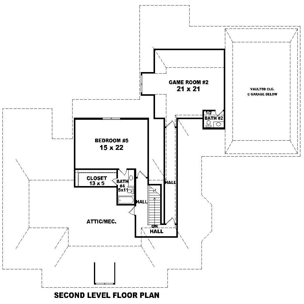 Floor Plan Second Story