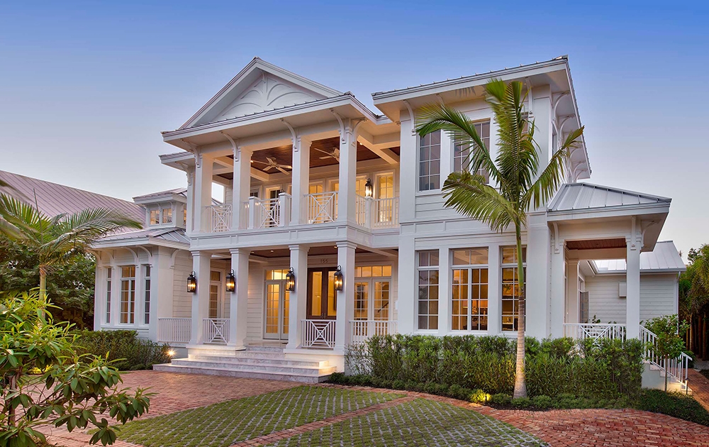 5-Bedroom, 5653 Sq Ft Coastal Home - Plan #175-1243 - Main Exterior