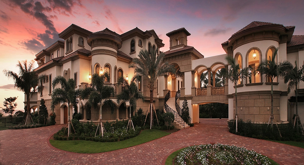6-Bedroom, 8364 Sq Ft Mediterranean Home Plan - 175-1256 - Main Exterior