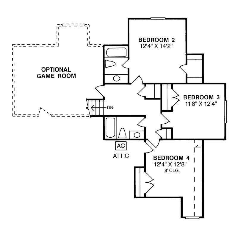 Upper Level Floor Plan