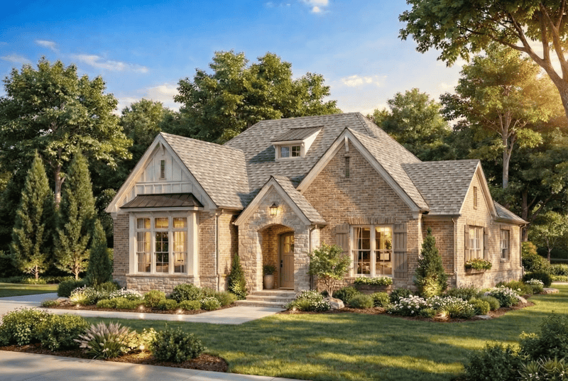 Bungalow House Plan - 2 Bedrms, 2.5 Baths - 1551 Sq Ft - #193-1397