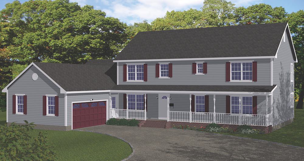 6-Bedroom, 3310 Sq Ft Farmhouse Home - Plan #200-1079 - Main Exterior