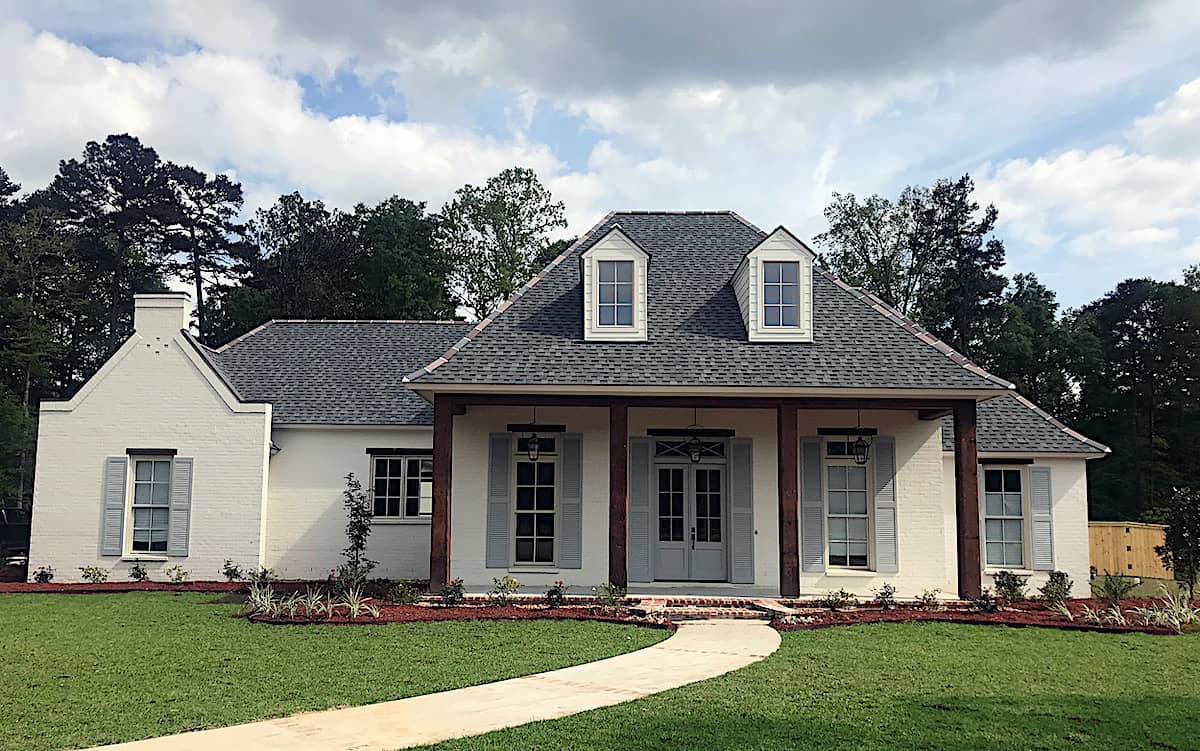 4-Bedroom, 3527 Sq Ft Acadian Home - Plan #206-1021 - Main Exterior