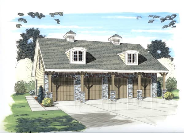 Main image for house plan # 20297