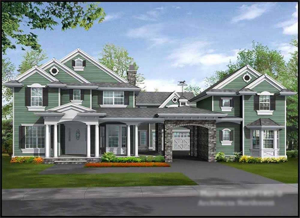 Main image for house plan # 15103