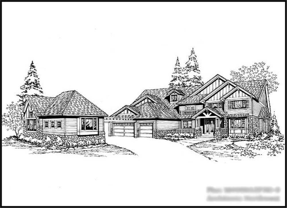 Main image for house plan # 15131