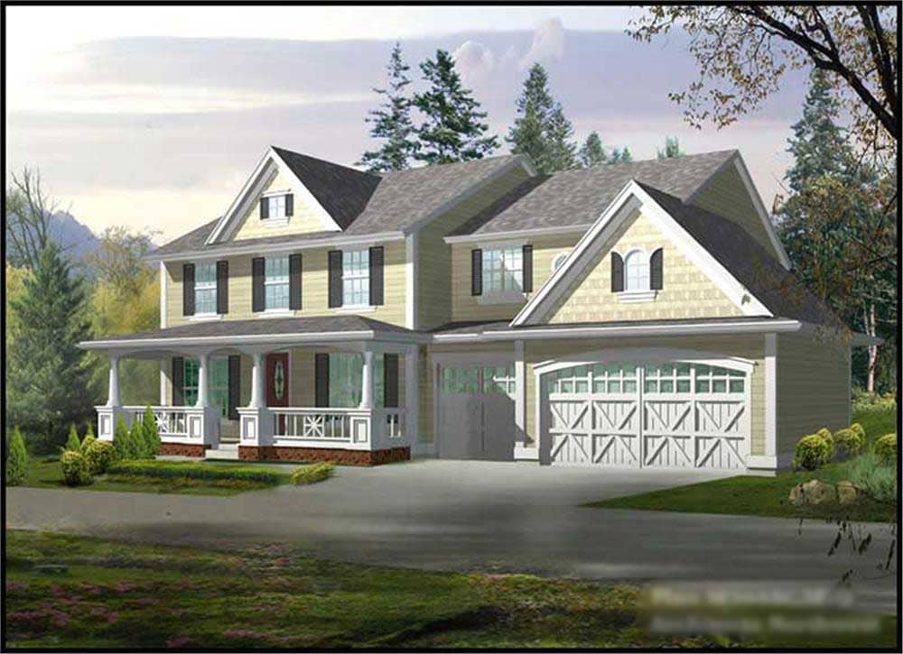 Main image for house plan # 14967