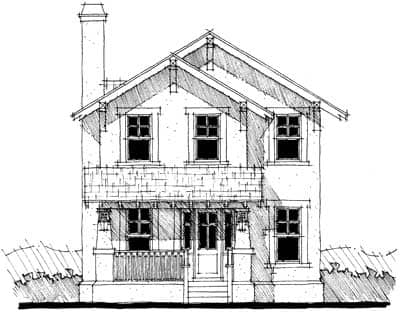 Main Image for craftsman house plans 116-1000