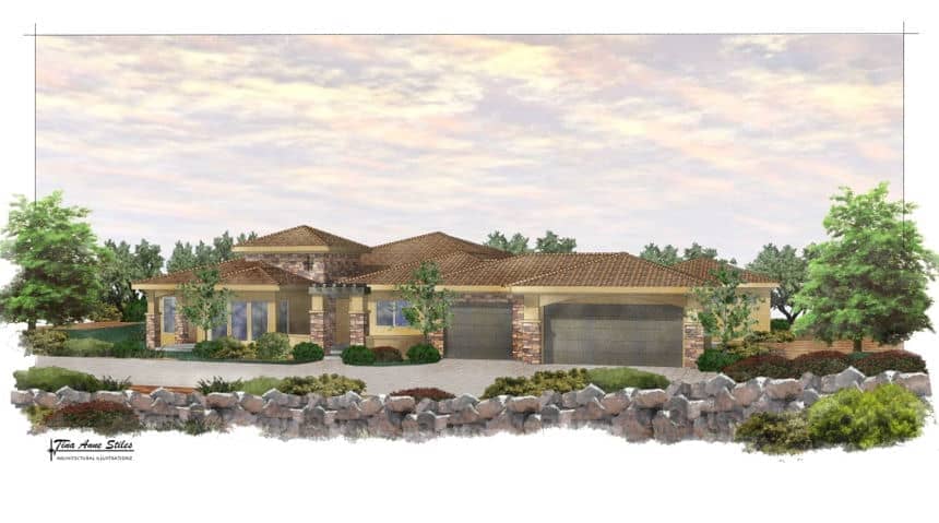 Main image for house plan # 19382