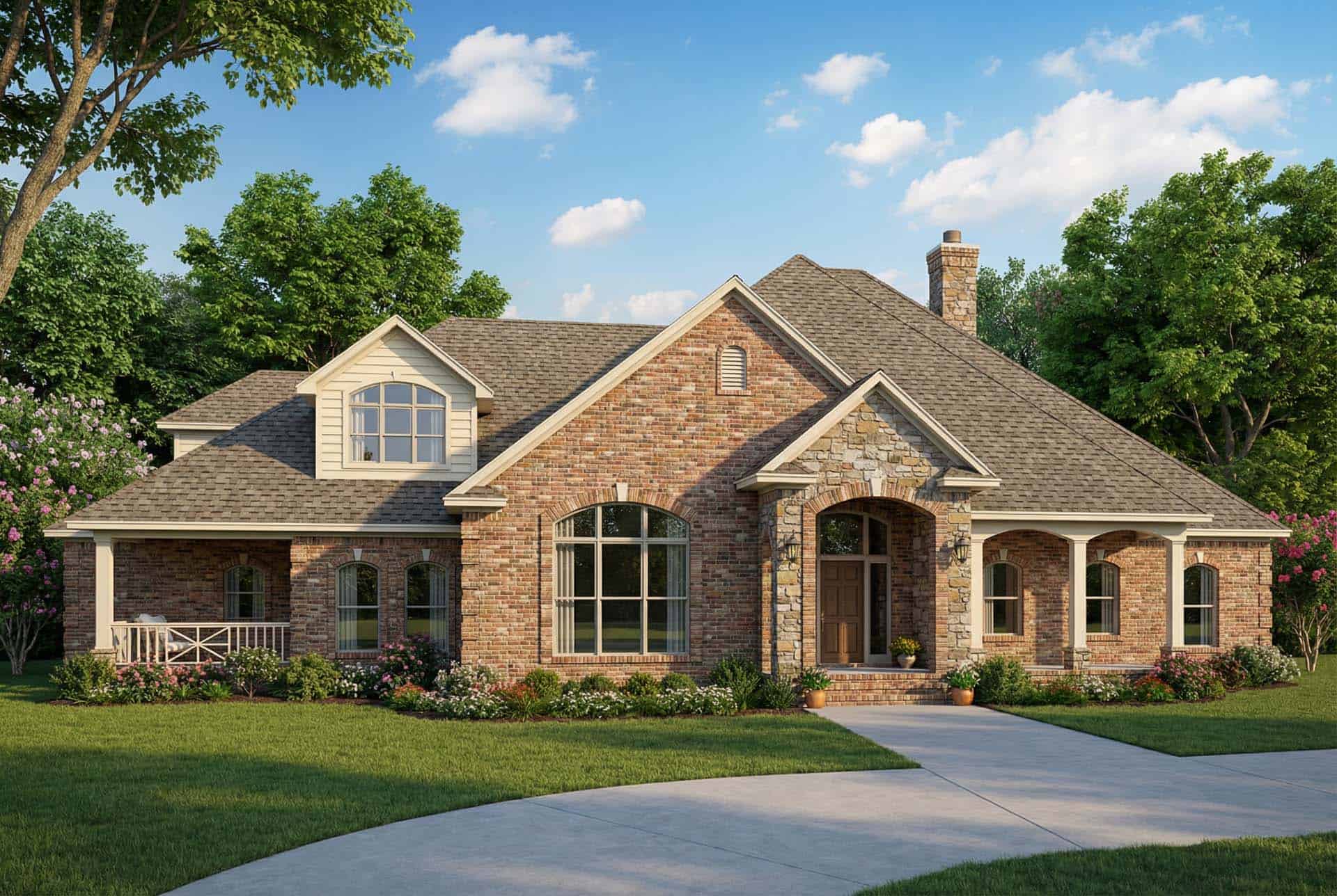 Main image for house plan # 3809