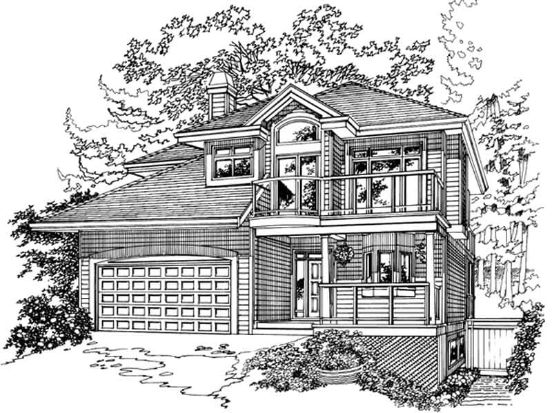 Main image for house plan # 7273