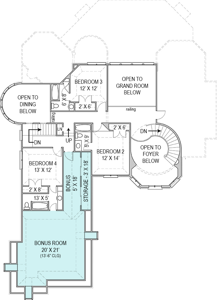 Floor Plan Second Story