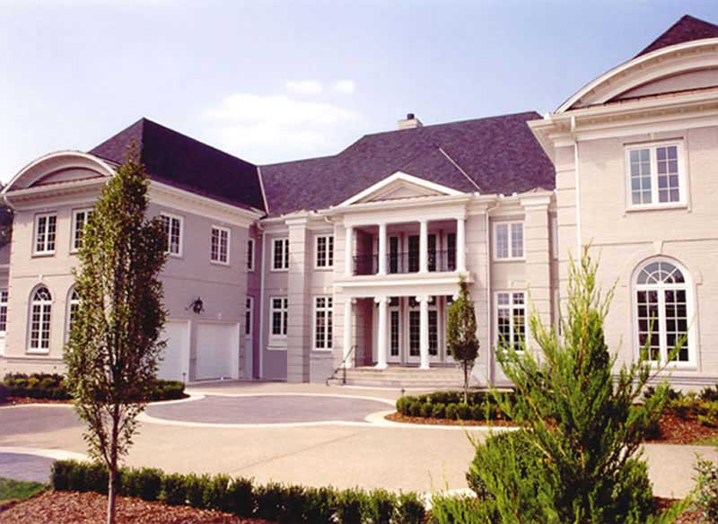 5-Bedroom, 6970 Sq Ft Colonial House Plan - 106-1152 - Front Exterior