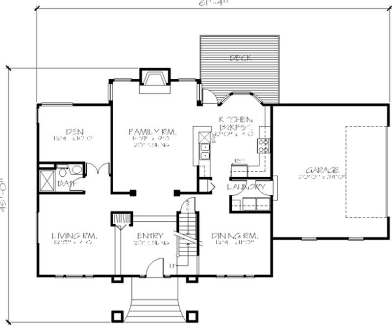 Floor Plan First Story