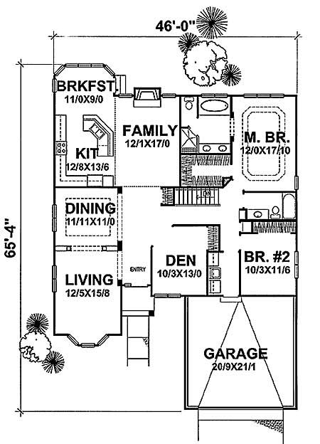 Floor Plan First Story