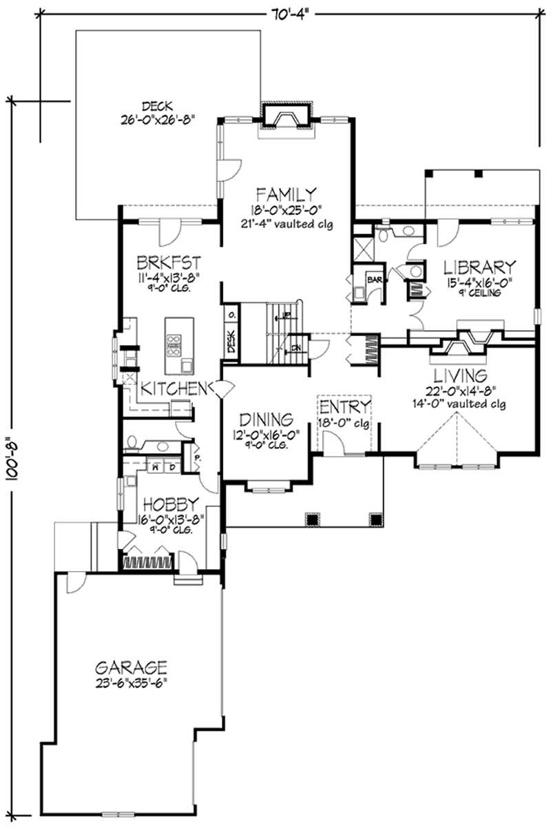 Floor Plan First Story
