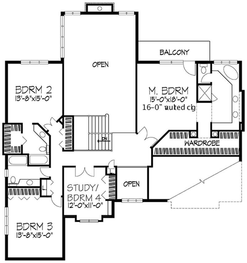 Floor Plan Second Story